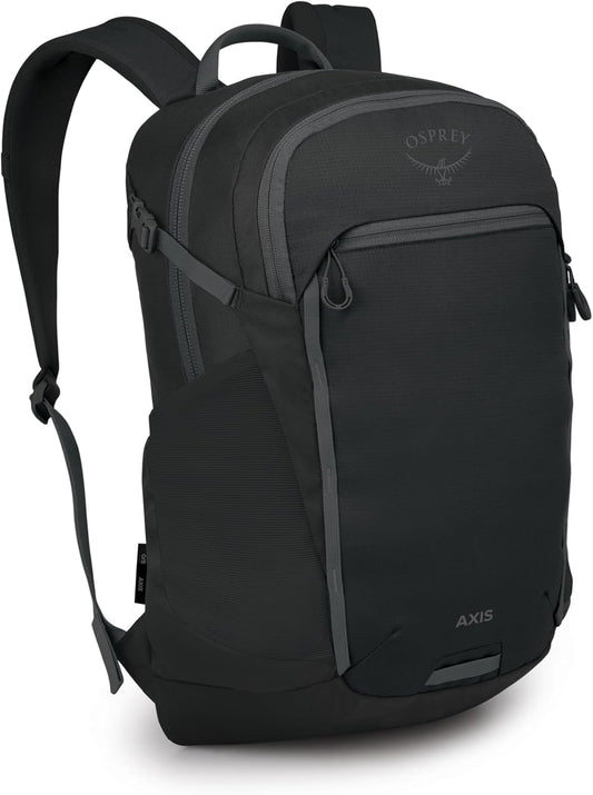 Osprey Axis Laptop Backpack – Sleek Everyday Pack with Laptop Sleeve, Water Bottle Pockets & Compression Straps