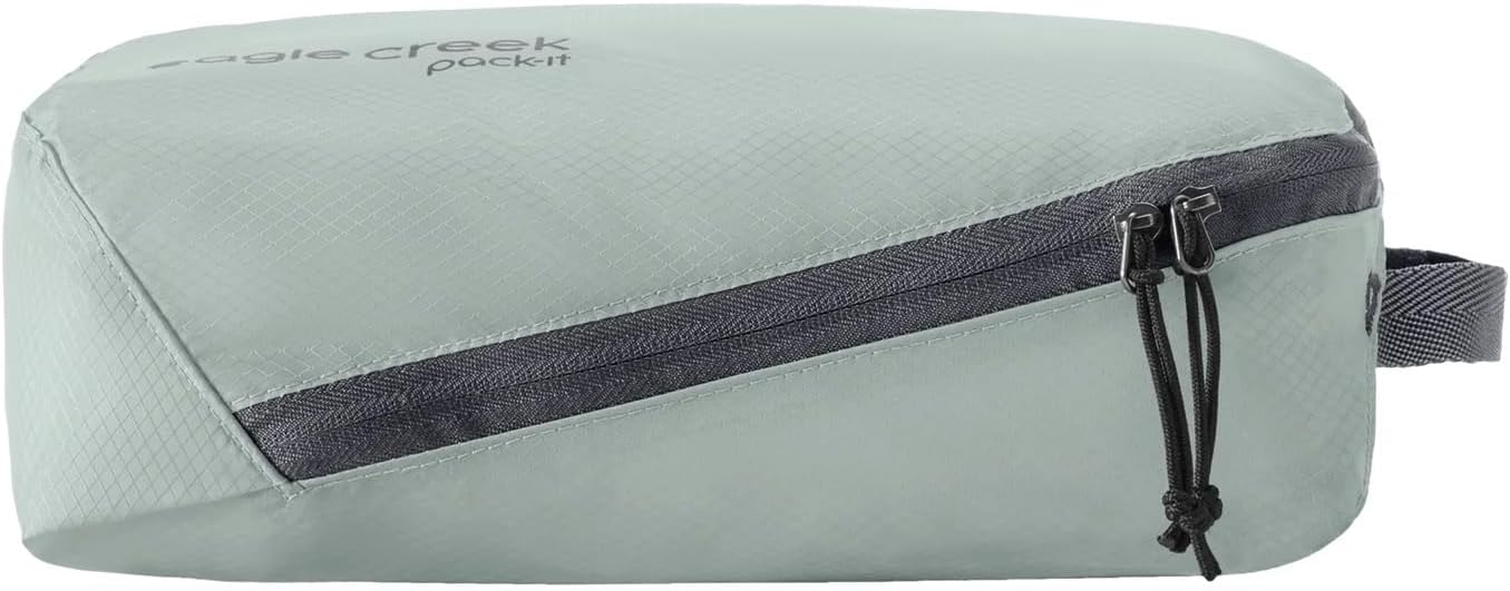Eagle Creek Pack-It Starter Set - Includes S Isolate Cube, M Isolate Cube & L Pack-It Reveal Garment Folder - Lightweight Travel & Storage Essentials - Storm Grey