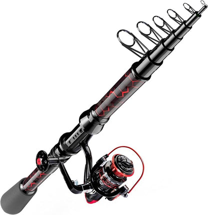 Fishing Rod and Reel Combos, Unique Design by QudraKast
