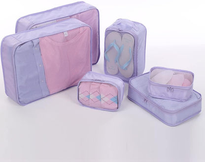 JJ POWER Travel Packing Cubes, Luggage Organizers with Shoe Bag