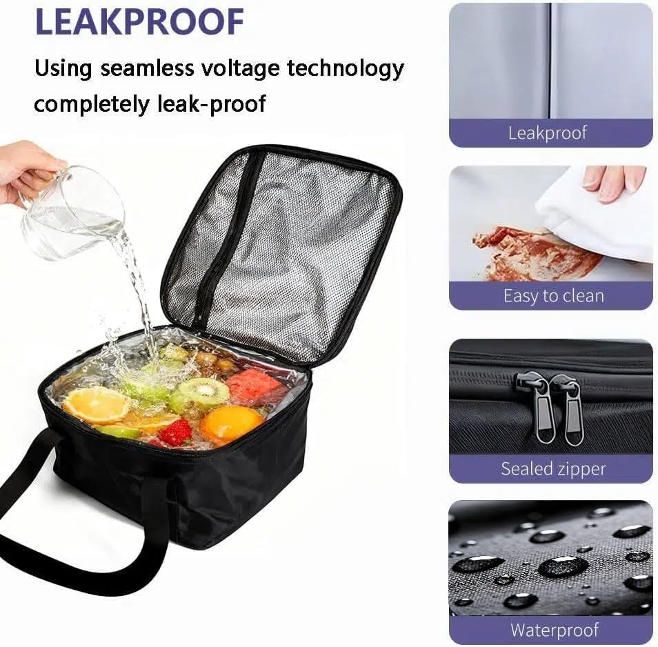 Frunk Cooler Organizer for Tesla Model 3 2020-2026, Insulated Waterproof Front Trunk Storage Bag with Hidden Pocket, 2-Pack