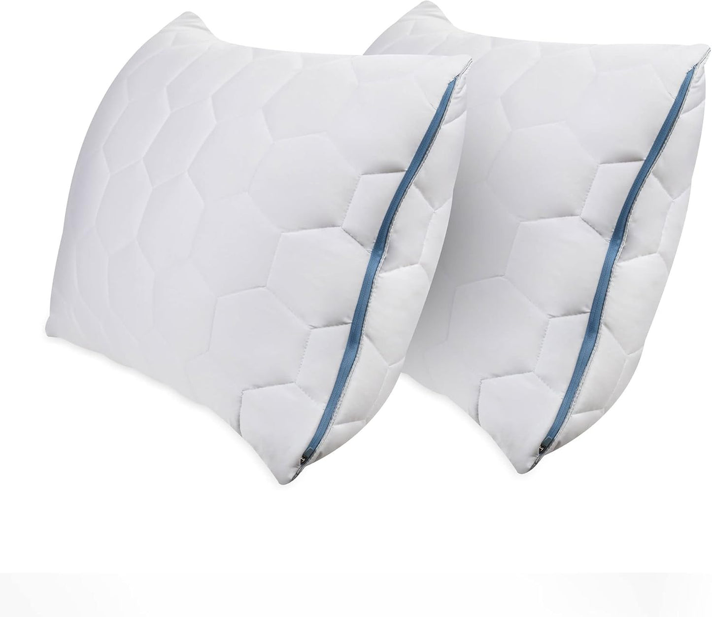 SHEEX Original Performance Down-Alternative Back and Stomach Sleeper Pillow, Cooling Pillow with Support, Standard/Queen