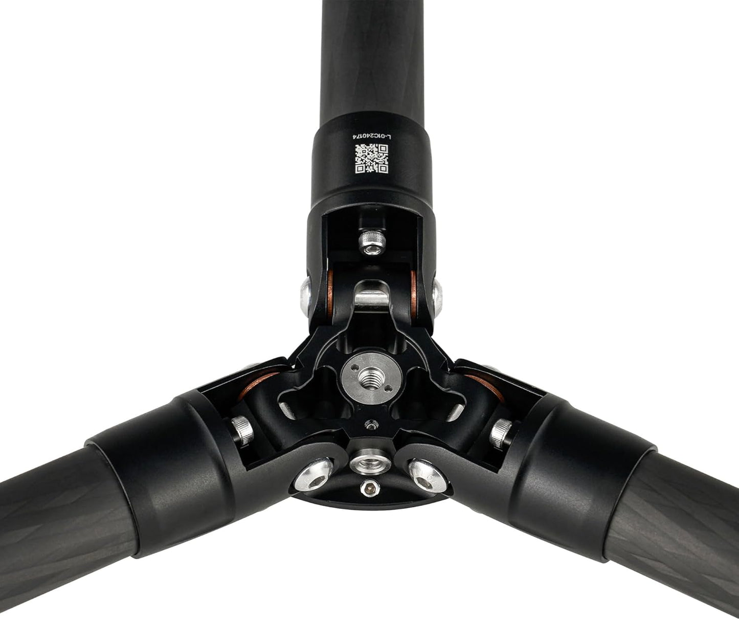 Leofoto 47" Lightweight Carbon Fiber Travel Tripod, Professional Compact Tripod for Camera DSLR Video, Max Load 18Lbs/8KG (LS-254CX)