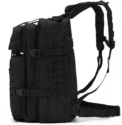QT&QY 45L Military Tactical Backpacks For Men Camping Hiking Trekking Daypack Bug Out Bag Lage MOLLE 3 Day Assault Pack