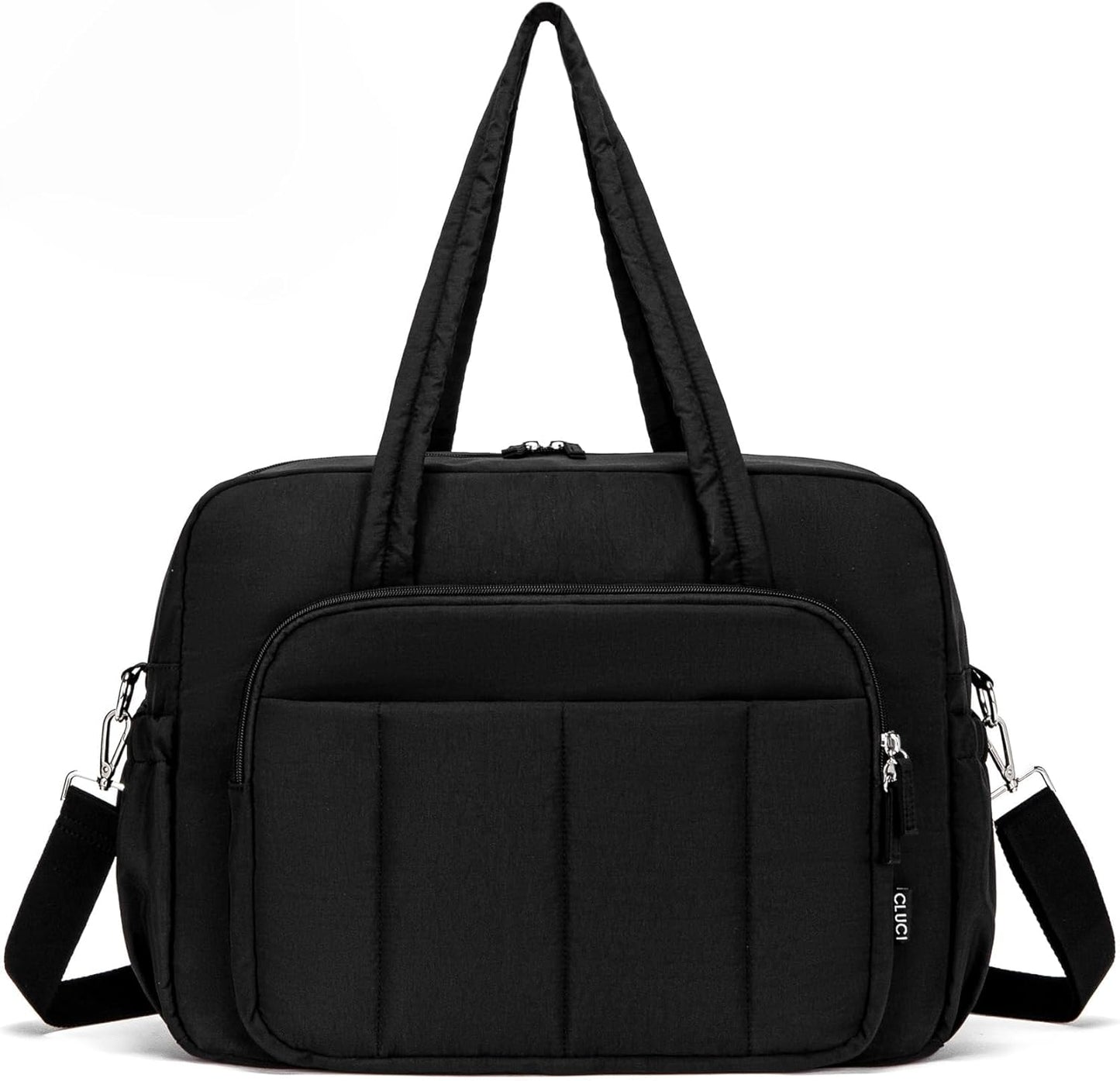 CLUCI Gym Bag for Women, Travel Duffle Bag Carry on Weekender Bags Puffer Tote Bag