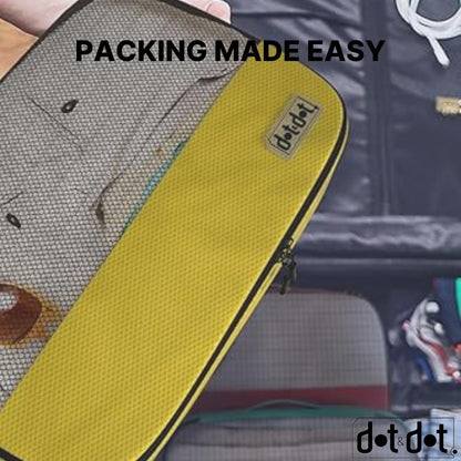 Small Packing Cubes for Suitcases - 5 Pcs Set - Travel Organizer Bags for Carry-On Luggage