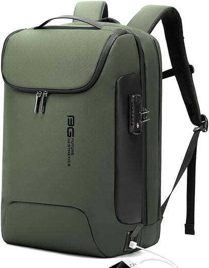 BANGE Anti-Theft Backpack,Tech Backpacks, 17 Inch Laptop Backpack with USB3.0 Charging Port, Mens Travel Backpack for Men and Women…