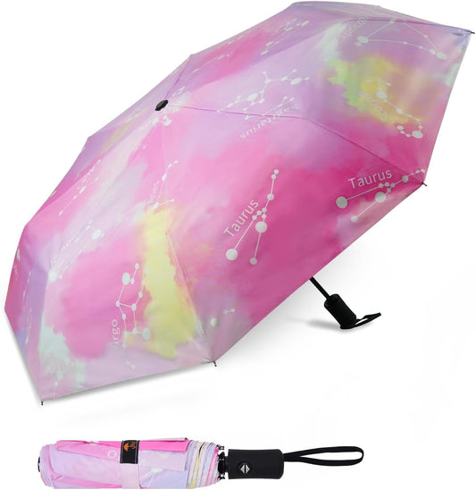 SY COMPACT Travel Umbrella Windproof Automatic Umbrellas Small Compact UV Sun Protection Factory Outlet Umbrella