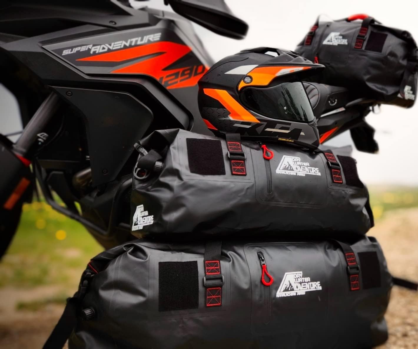 Waterproof Duffel Bag, Marine Grade (120 Liter/31.7 Gallon, Appalachian Series, Black)