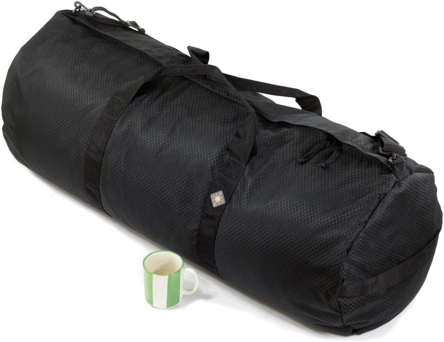 North Star Sports Foldable Duffle Bag for Travel, Gym & Outdoor Camping | Tough and Packable Sport Equipment Bag & Gear Organizer | Heavy Duty Large Duffel Bags for Traveling