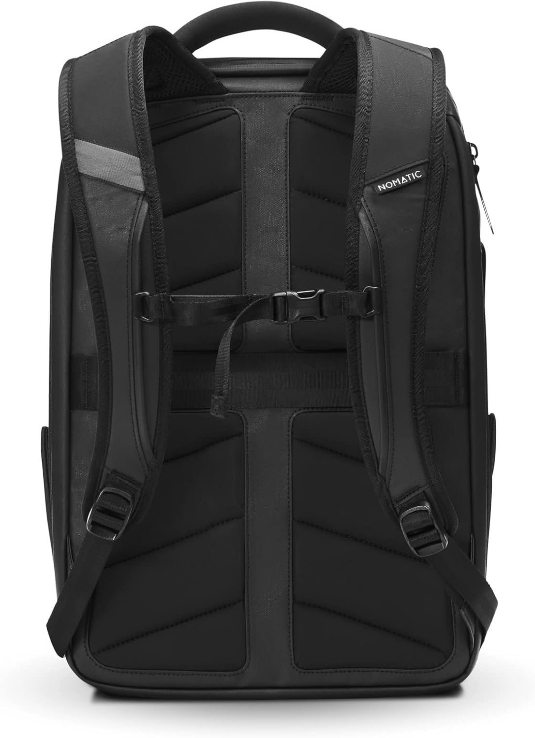 NOMATIC 14L Travel Pack - Water Resistant Laptop Bag - TSA-Ready Expandable Backpack (Black)