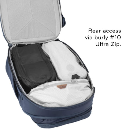 Peak Design Travel Backpack 30L, Midnight, Expandable 27-33L Design, Rear and Top Access, Weatherproof Shell, Laptop Sleeve, Ideal for Travel or Everyday Carry, Versatile Backpack for Men and Women