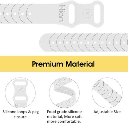 Hion Motion Sickness Bracelets Sea Sickness Wristbands for Motion Sickness/Morning Sickness/Pregnancy Nausea Anti Nausea Bands Acupressure Wristband Motion Sickness Bands（2Pairs Transparent