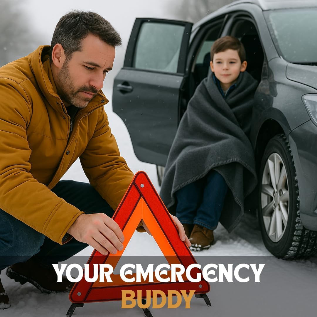 Wool Camping Blanket – 70% Wool Heavy-Duty Military Style Throw, Warm & Washable, Fire Retardant Cover for Emergency, Survival & Outdoor Use – Perfect for Camping, Car, Home & Hiking, Grey 62x84