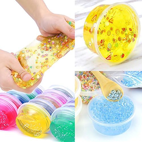 Augshy 40 Pack 2oz Small Slime Containers With Lids, Hawaiian Shaved Ice Mold Jello Shot Cups Condiment Containers Plastic Portion Cups with Lids for Salad Dressing Food Storage Containers
