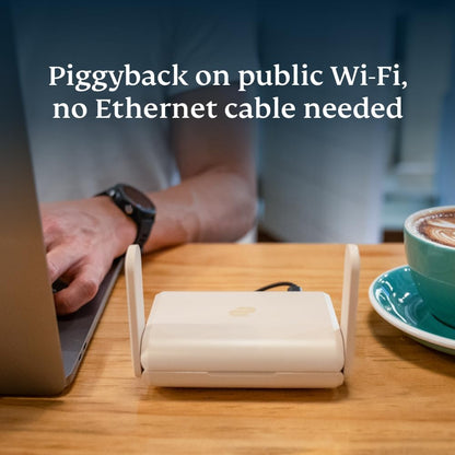 Aircove Go | Portable Wi-Fi 6 VPN Router | Protect Unlimited Devices | Free 30-Day ExpressVPN Trial | (U.S. & Canada Version)