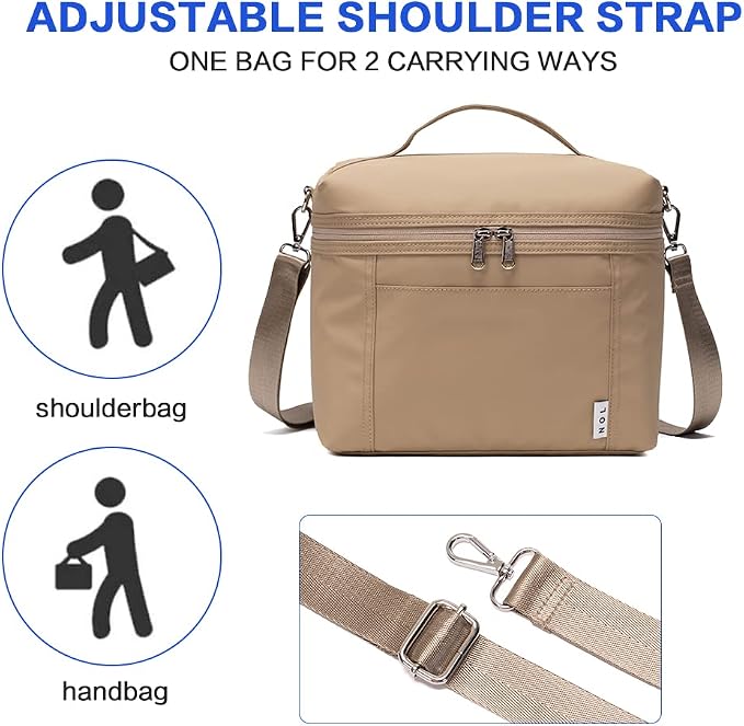 NOL Natural Organic Lifestyle Insulated Lunch Bags - Image 8