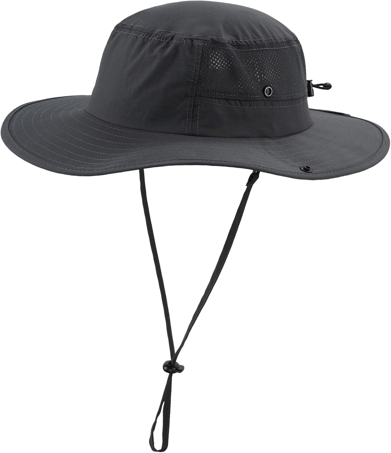 Home Prefer UPF50+ Mens Sun Hat Wide Brim Womens UV Protection Beach Bucket Hat for Fishing Hiking Snap Up Cowboy Hat