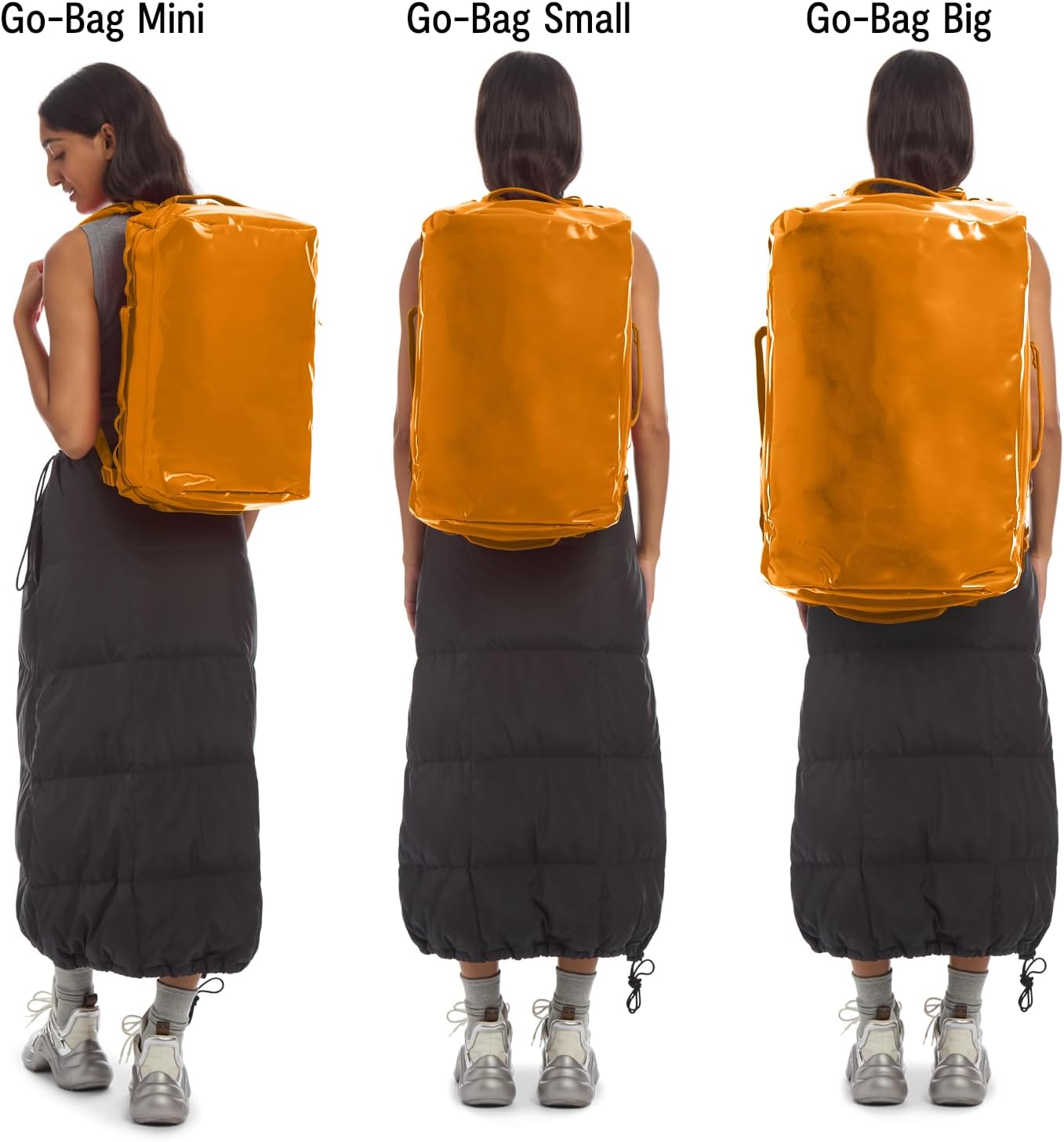 Baboon to the Moon Go-Bag Small 40L – Detachable Straps, Small Duffle Bag for Travel, Gym Bag for Women, Mens Travel Bag, Duffel Bags for Traveling, Travel Duffel Bags for Women (Caramel)