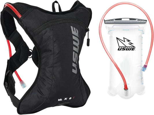 USWE Outlander XC Hydration Pack, Running, Hiking Hydration Backpack with Water Bladder (1.5L/50oz), Hydropack for Men & Women, Backpack Gear & Equipment for Cycling, MTB