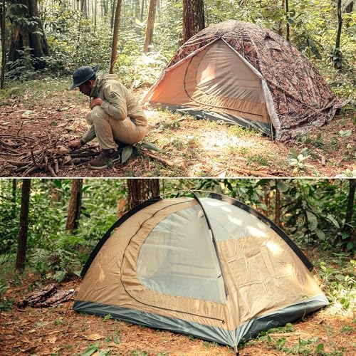 GEERTOP 2 Person Backpacking Tent, Lightweight Waterproof 4-Season Tent