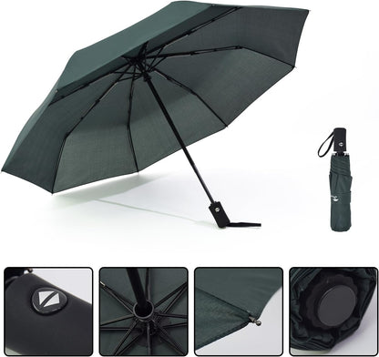 SY COMPACT Travel Umbrella Windproof Automatic Umbrellas Small Compact UV Sun Protection Factory Outlet Umbrella