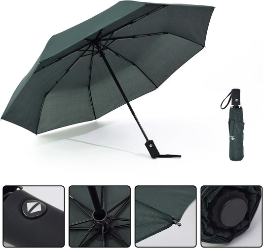 SY COMPACT Travel Umbrella Windproof Automatic Umbrellas Small Compact UV Sun Protection Factory Outlet Umbrella