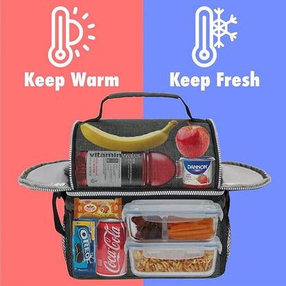 OPUX Lunch Box for Men, Adult Lunch Box Cooler, Insulated Lunch Bag Women - Image 2