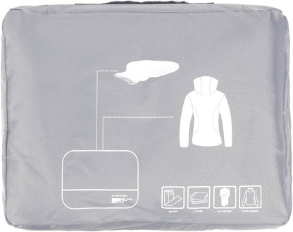 Packing Cubes Set Travel Luggage Organizers Suitcase Lightweight Accessories