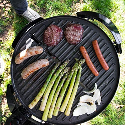 George Foreman Indoor/Outdoor Electric Grill with Stand, 15-Serving