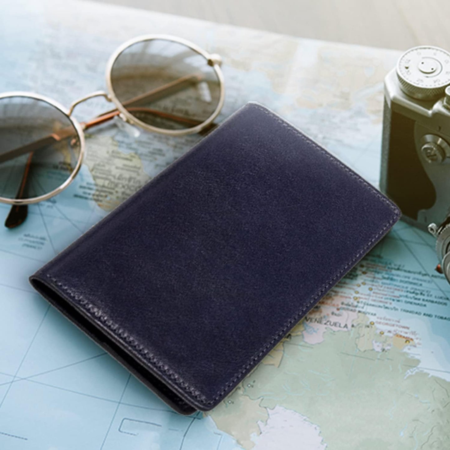 Maruse Italian Leather Passport Cover for Men and Women, Handmade in Italy