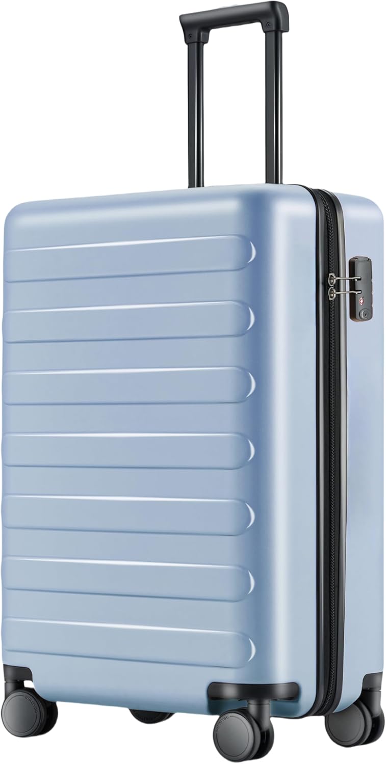 Carry on Luggage 22 X 14 X 9 Airline Approved, 20 Inch Luggage for 3-5 Days Travel, Double Spinner Wheels, 100% Hardshell PC, TSA Lock (03-Shadow (Basic), Carry-On 20-Inch)