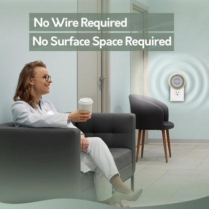 2-Pack Calm Me White Noise Sound Machine for Office Privacy & Noise Canceling, Plug in Fan Noise Machine for Therapy Offices, Healthcare Practices, Clinics & Education, Noise Maker with 20 Sounds.