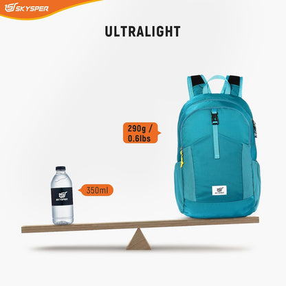 SKYSPER Small Hiking Backpack for Men Women 20L RFID Packable Daypack Ultralight Foldable Back Pack Lightweight Collapsible Travel Day Pack