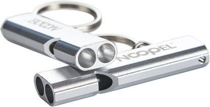 Noopel Emergency Whistles Lifeguard Safety Whistle with Lanyard and Keychain for Outdoor Camping Hiking Boating Backpacking Fishing Kayak Kids Rescue Signaling Loud Survival Whistle