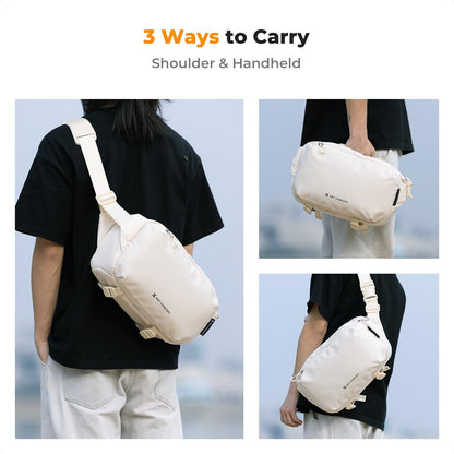 K&F Concept 2 in 1 Sling Bag Everyday Shoulder Bag & Multifunction Photography Crossbody Camera DSLR Backpack Portable Bag