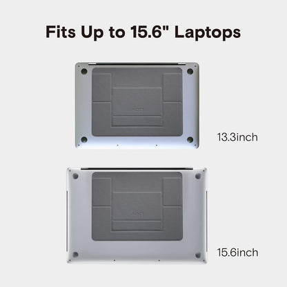 MOFT Laptop Stand for Desk, Adhesive Laptop Stand with 2 Adjustable Viewing Angles, Foldable and Portable Computer Stand Compatible with MacBook Air, MacBook Pro 11"-16", Starry Grey