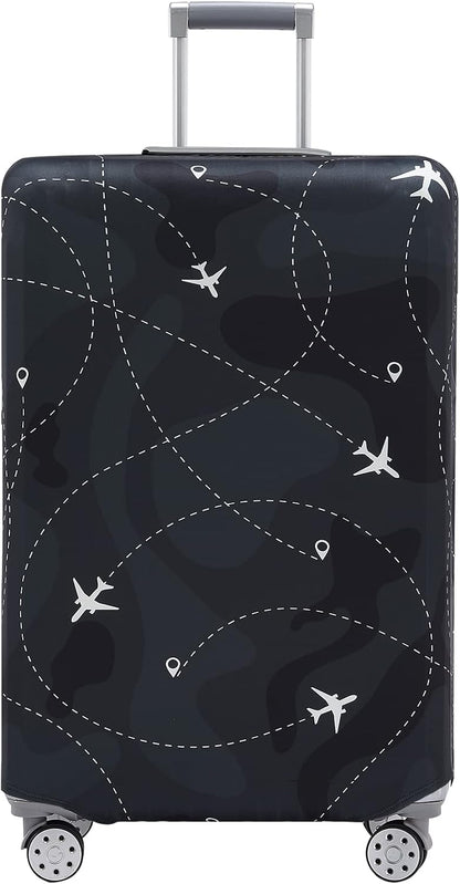 Travelkin Luggage Cover for Suitcase Tsa Approved, Suitcase Cover Protector Fit 18-32 Inch Luggage (S for 18-21 Inch Luggage)