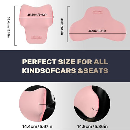 Coverado Lumbar Support and Headrest Pillow - Image 7