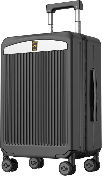 MGB Carry on Luggage 22 X 14 X 9 Airline Approved Suitcase with Wheels,20 Inch Travel Suitcase Lightweight with Spinner wheels And Hard Luggage Airline Approved with TSA Lock Carry on