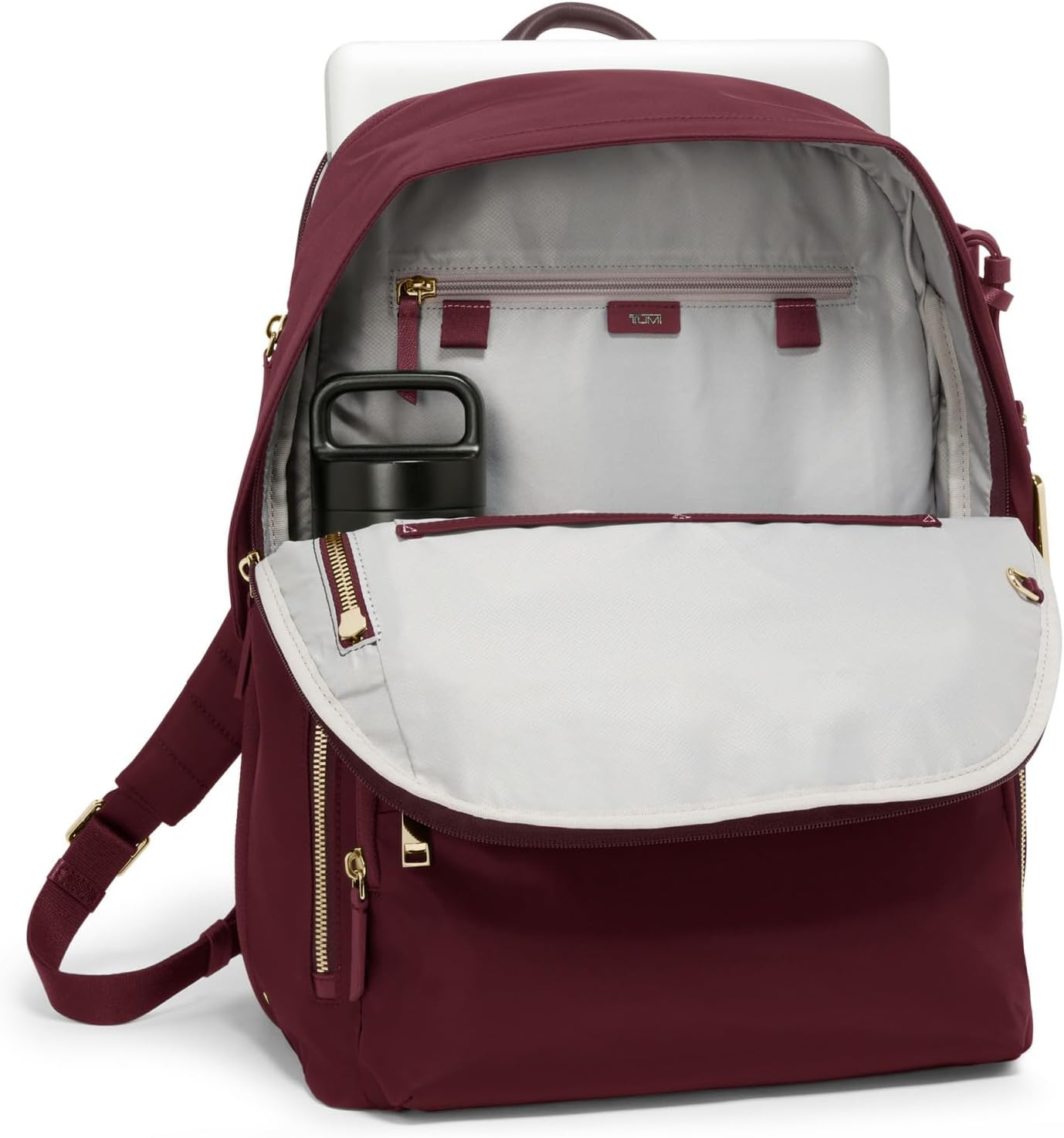TUMI - Voyageur Montana Backpack - Stylish Travel Backpack for Women - For Business, Work - Fits up to 16" Laptops - Wine
