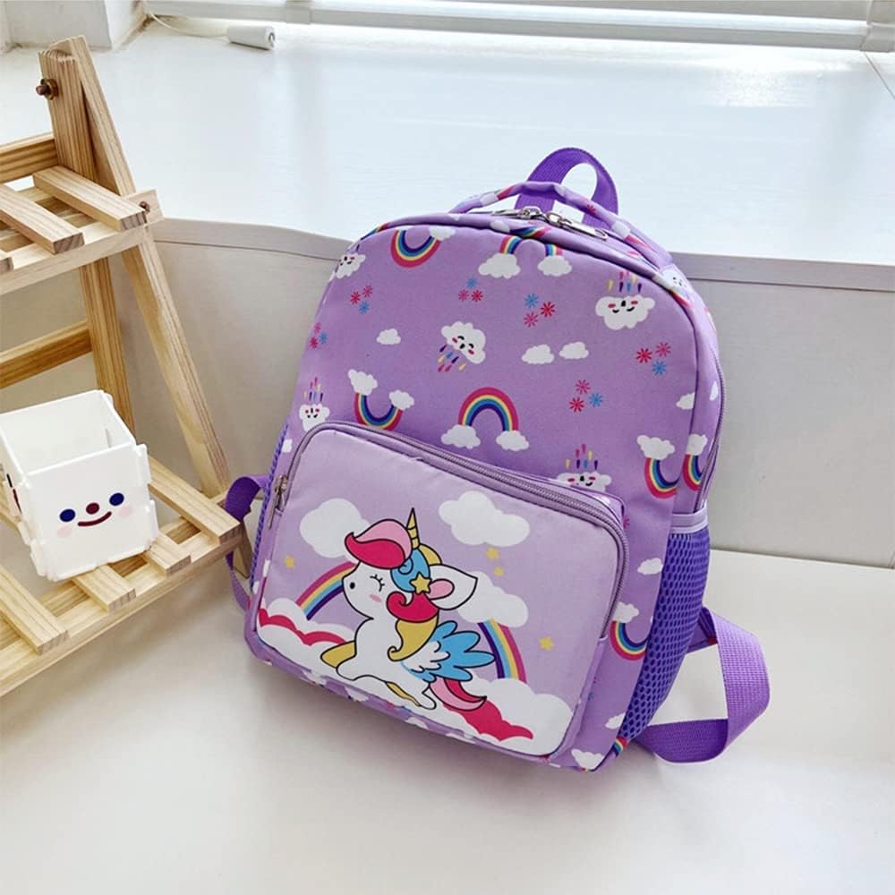 POWOFUN13 inch Kids Toddler Preschool Travel Backpack Cute Cartoon Backpack For Girls Boys Baby