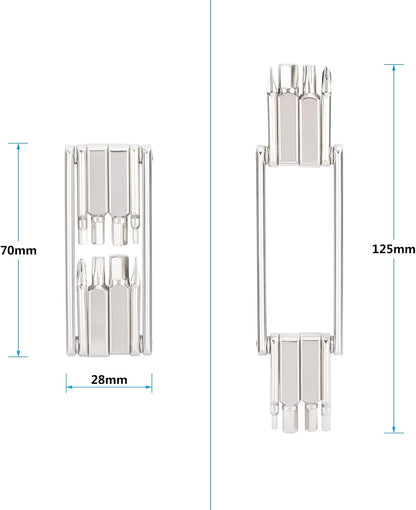 CAMVATE Multi-Tool with Allen Wrenches & Screwdrivers - 3427