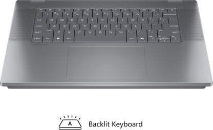 HP OmniBook X Flip Copilot+ AI PC 2-in-1 Laptop | 16" WUXGA Touch (400nits) | AMD 6-core Ryzen AI 5 340 (Up to 50 Tops) | 16GB DDR5 512GB SSD | Backlit 5MP IR Privacy Camera Win11Pro w/DLCA Accessory