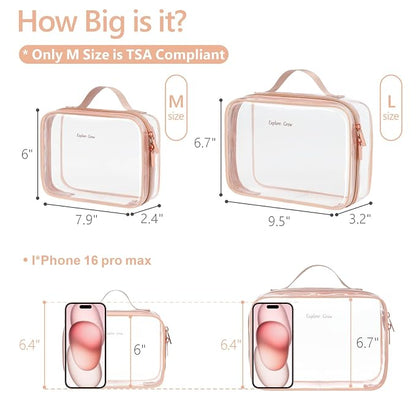 PACKISM Clear Makeup Bag - Image 3