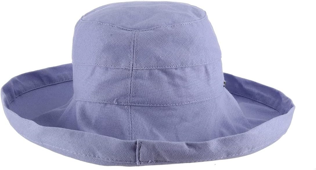 Scala Women's Cotton Hat with Inner Drawstring and Upf 50+ Rating