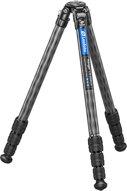 Leofoto 47" Lightweight Carbon Fiber Travel Tripod, Professional Compact Tripod for Camera DSLR Video, Max Load 18Lbs/8KG (LS-254CX)