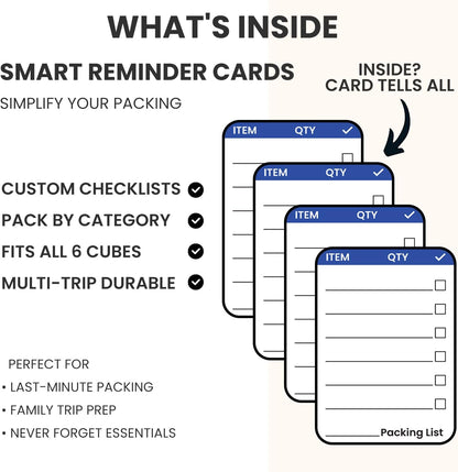 8 Set/6 Set/4 Set Compression Packing Cubes for Travel, Lightweight Vacation Travel Essentials, Travel Accessories for Suitcase Organizer Bags Set, Durable Luggage Organizer