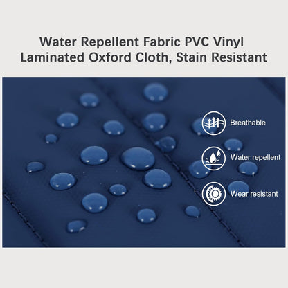 Rolling Duffle Bag with Wheels,86L 30”Folding Duffle Backpack with 2 Wheels,Travel Bag with Separate Shoe Compartment,Dark Blue