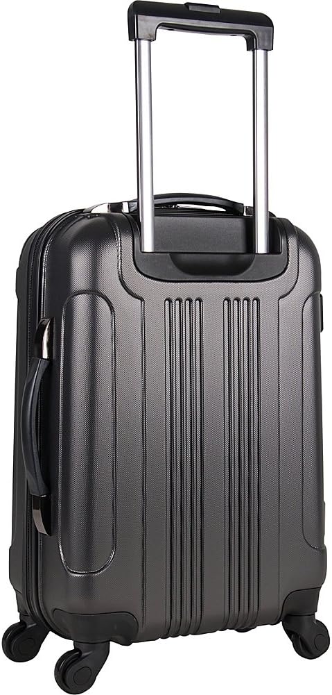 Kenneth Cole REACTION Out of Bounds Lightweight Hardshell 4-Wheel Spinner Luggage, Rose Gold, 20-Inch Carry On
